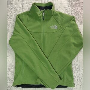 The North Face Women's Windwall Full Zip Fleece Jacket | Size Small (S) Green